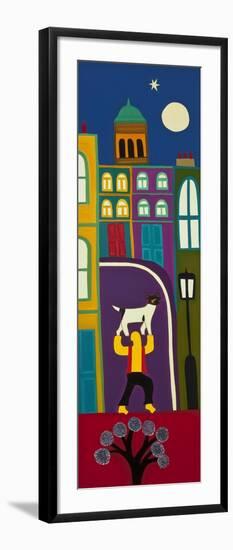 The Man and His Dog Every Day in Portobello Road, 2009-Cristina Rodriguez-Framed Giclee Print