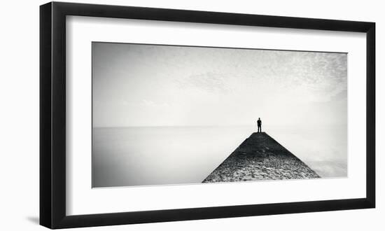 The Man and the Sea, Study 13-Marcin Stawiarz-Framed Giclee Print