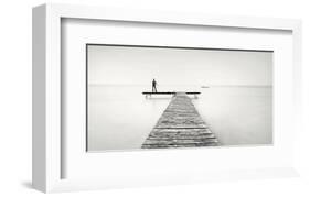 The Man and the Sea, Study 1-Marcin Stawiarz-Framed Art Print