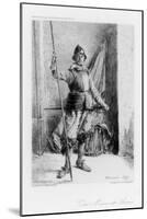 The Man at Arms, C1880-1882-Henri Toussaint-Mounted Giclee Print