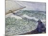 The Man at the Helm, c.1892-Théo van Rysselberghe-Mounted Giclee Print