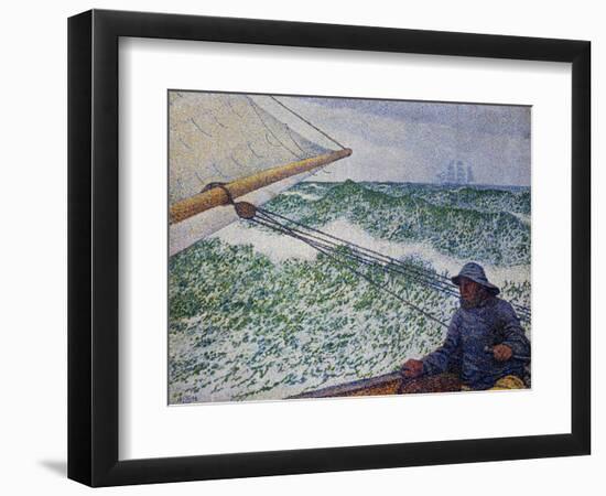 The Man at the Helm-Theo van Rysselberghe-Framed Giclee Print