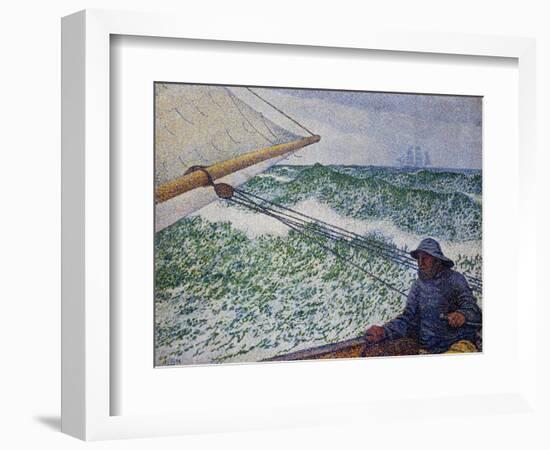 The Man at the Helm-Theo van Rysselberghe-Framed Giclee Print