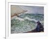 The Man at the Helm-Theo van Rysselberghe-Framed Giclee Print