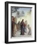 The Man Born Blind-Carl Bloch-Framed Giclee Print