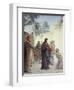 The Man Born Blind-Carl Bloch-Framed Giclee Print