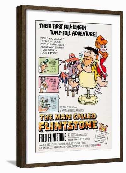 The Man Called Flintstone-null-Framed Art Print