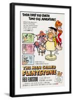 The Man Called Flintstone-null-Framed Art Print