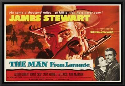 The man from Laramie James Stewart vintage film poster print