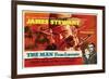 The Man From Laramie, UK Movie Poster, 1955-null-Framed Art Print