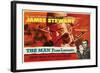 The Man From Laramie, UK Movie Poster, 1955-null-Framed Art Print