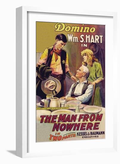 The Man from Nowhere-null-Framed Art Print