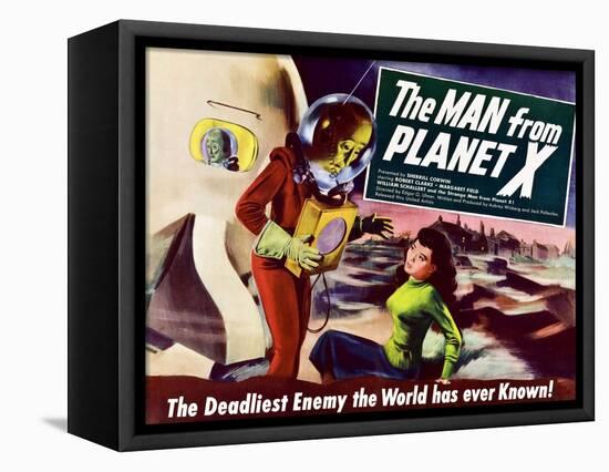 The Man From Planet X, 1951-null-Framed Stretched Canvas