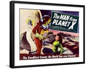 The Man From Planet X, 1951-null-Framed Art Print