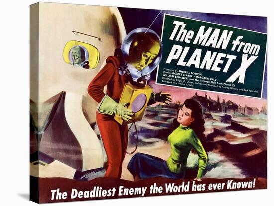 The Man From Planet X, 1951-null-Stretched Canvas