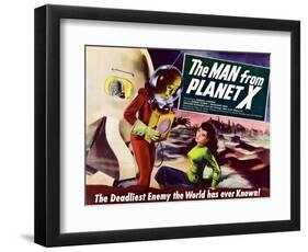 The Man From Planet X, 1951-null-Framed Art Print