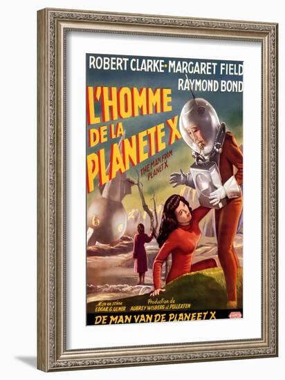 The Man from Planet X, (aka L'Homme De La Planete X), 1951-null-Framed Art Print