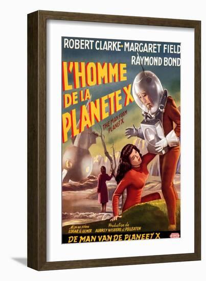 The Man from Planet X, (aka L'Homme De La Planete X), 1951-null-Framed Art Print