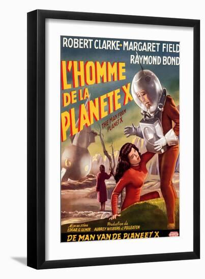 The Man from Planet X, (aka L'Homme De La Planete X), 1951-null-Framed Art Print