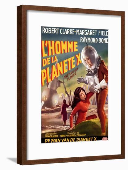 The Man from Planet X, (aka L'Homme De La Planete X), 1951-null-Framed Art Print