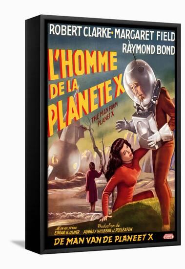The Man from Planet X, (aka L'Homme De La Planete X), 1951-null-Framed Stretched Canvas