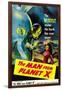 The Man From Planet X, Pat Goldin (As the Title Character), Margaret Field (Girl On Right), 1951-null-Framed Art Print