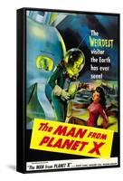 The Man From Planet X, Pat Goldin (As the Title Character), Margaret Field (Girl On Right), 1951-null-Framed Stretched Canvas