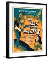 The Man From Planet X, Pat Goldin, Margaret Field, 1951-null-Framed Art Print