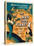 The Man From Planet X, Pat Goldin, Margaret Field, 1951-null-Stretched Canvas