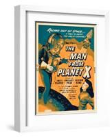 The Man From Planet X, Pat Goldin, Margaret Field, 1951-null-Framed Art Print