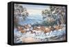 The Man from Snowy River-John Bradley-Framed Stretched Canvas