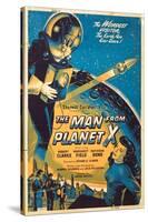 The Man From The Planet X, Pat Goldin, Margaret Field, 1951-null-Stretched Canvas