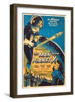The Man From The Planet X, Pat Goldin, Margaret Field, 1951-null-Framed Art Print