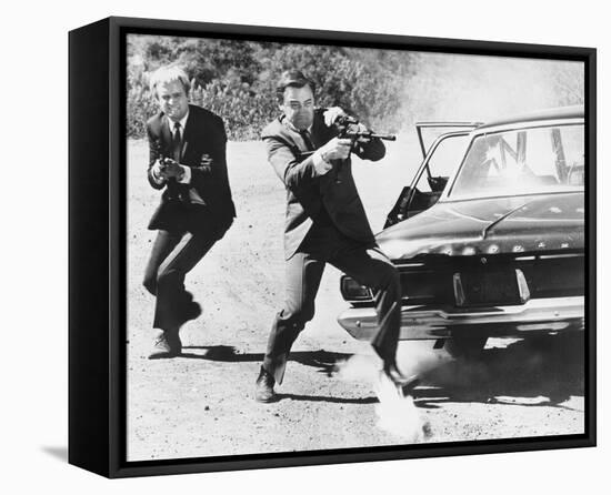 The Man from U.N.C.L.E.-null-Framed Stretched Canvas