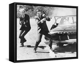 The Man from U.N.C.L.E.-null-Framed Stretched Canvas