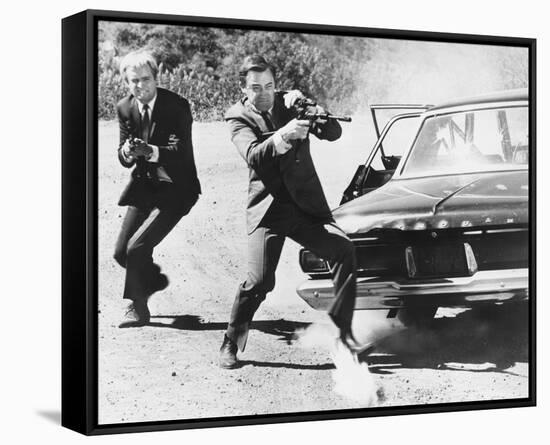 The Man from U.N.C.L.E.-null-Framed Stretched Canvas