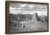 The Man in Black Fled Across the Desert and the Gunslinger Followed…-null-Framed Poster