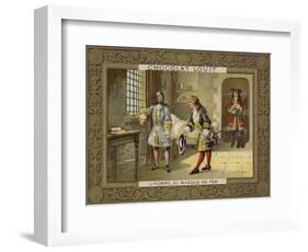 The Man in the Iron Mask-null-Framed Giclee Print