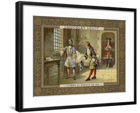 The Man in the Iron Mask-null-Framed Giclee Print