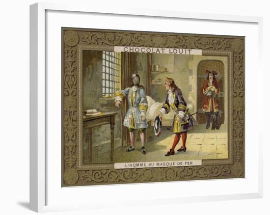 The Man in the Iron Mask-null-Framed Giclee Print