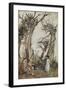 The Man in the Wilderness-Arthur Rackham-Framed Giclee Print