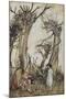 The Man in the Wilderness-Arthur Rackham-Mounted Giclee Print