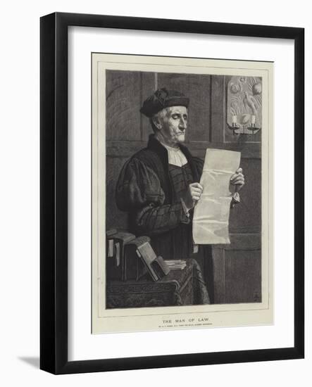 The Man of Law, from the Royal Academy Exhibition-Henry Stacey Marks-Framed Giclee Print