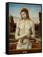 The Man of Sorrows, 1460-1469-Giovanni Bellini-Framed Stretched Canvas