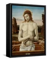The Man of Sorrows, 1460-1469-Giovanni Bellini-Framed Stretched Canvas