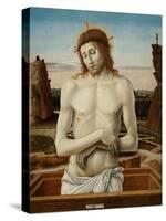 The Man of Sorrows, 1460-1469-Giovanni Bellini-Stretched Canvas