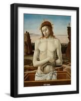 The Man of Sorrows, 1460-1469-Giovanni Bellini-Framed Giclee Print