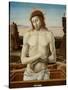 The Man of Sorrows, 1460-1469-Giovanni Bellini-Stretched Canvas