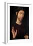 The Man of Sorrows Blessing, 1480-1490-Hans Memling-Framed Giclee Print