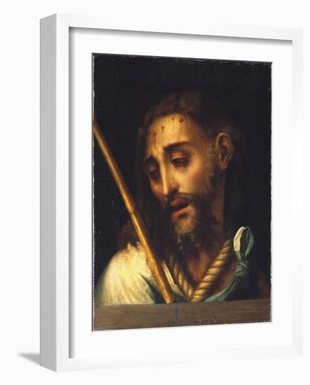 The Man of Sorrows-Luis De Morales-Framed Giclee Print